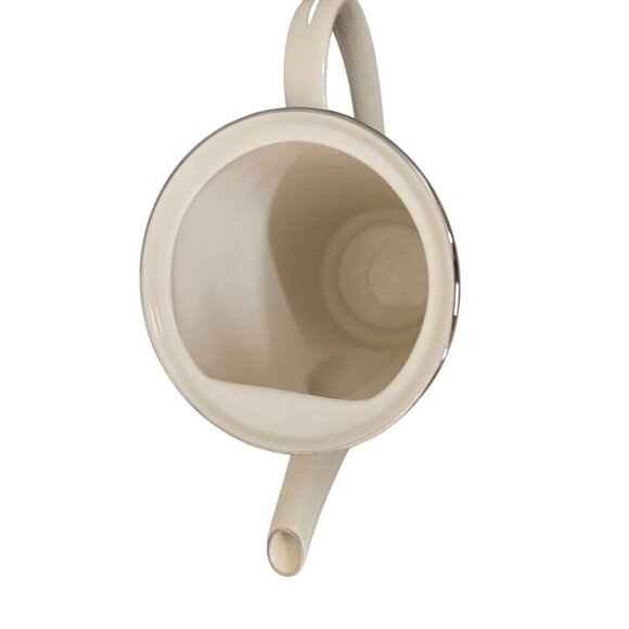 Lenox Charleston Coffee Teapot w/ Lid Floral 8.5" H - Picture 7 of 9